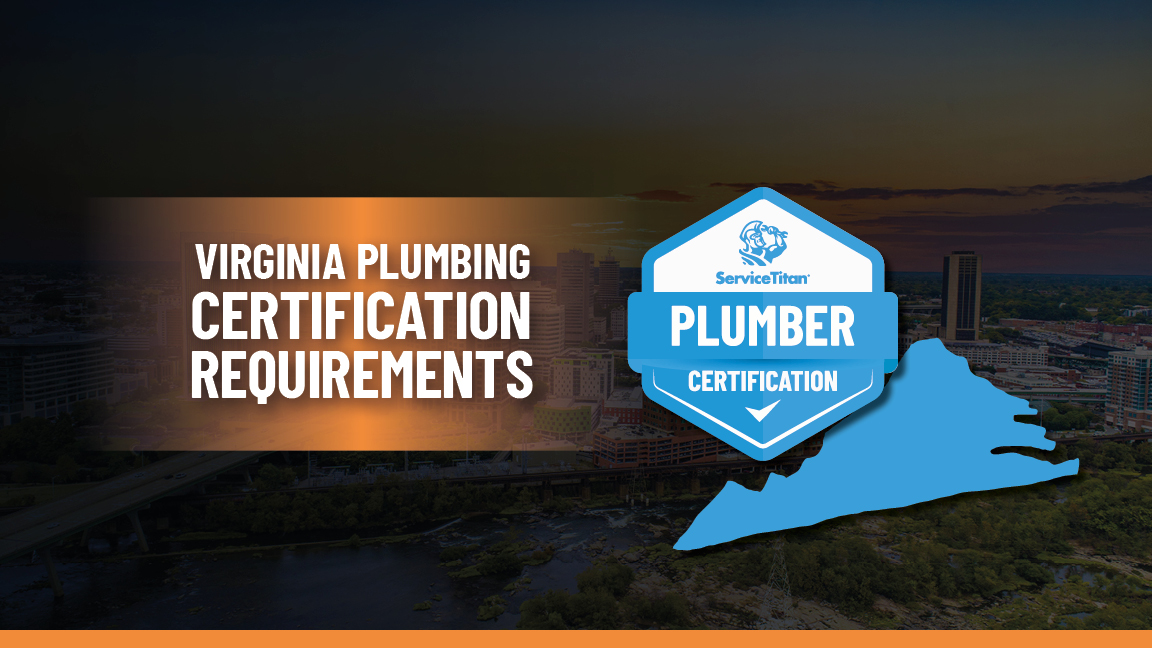 Can a Plumber Certify Distribution Install in VA?