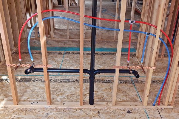 Can You Rough-In Plumbing Before Trusses?