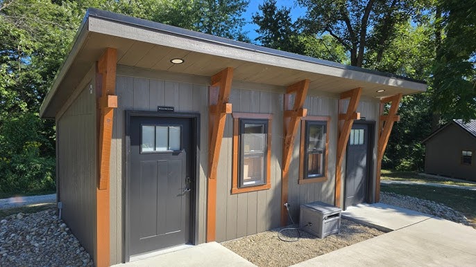 Can Tuff Shed Cabins Be Plumbed For A Bathroom?