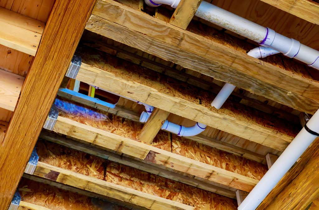 Can You Drill Holes Through Floor Joists For Plumbing