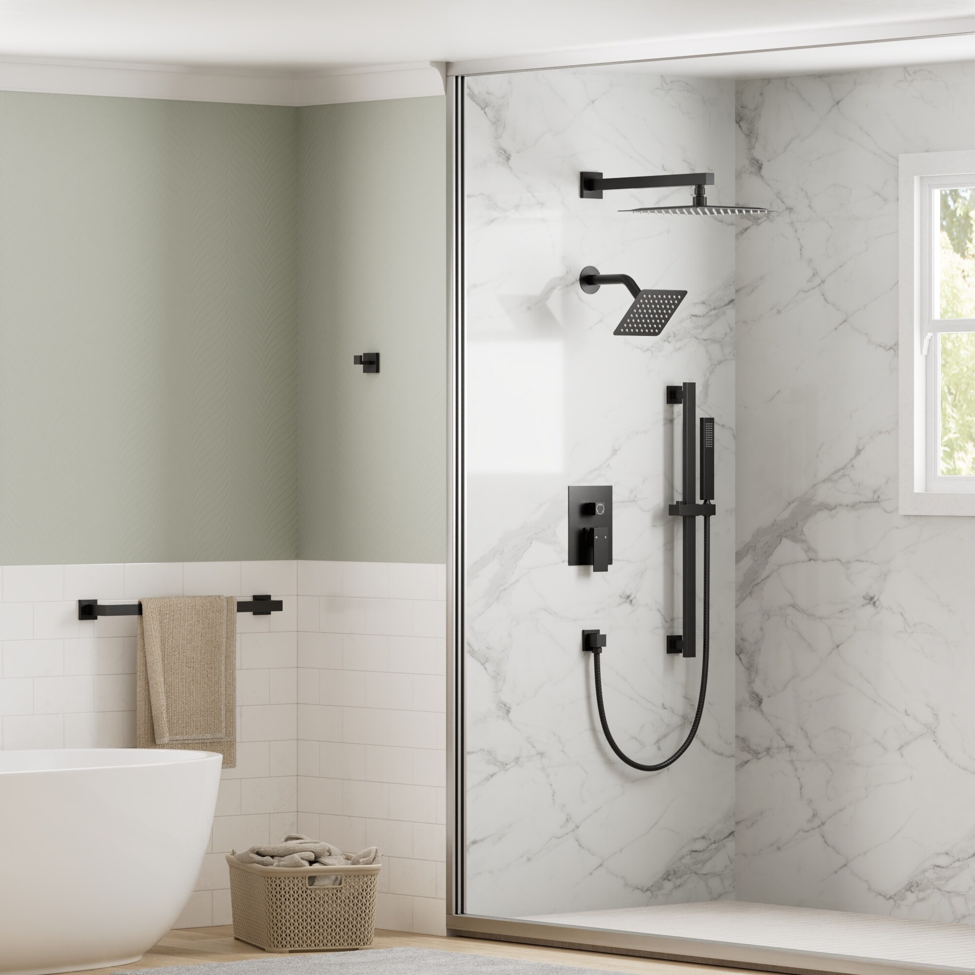Can You Have Shower Plumbing Mounted On Wall?