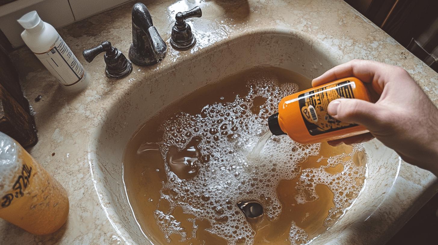 Can You Pour Liquid Plumber in Sink With Water? Safety Guide