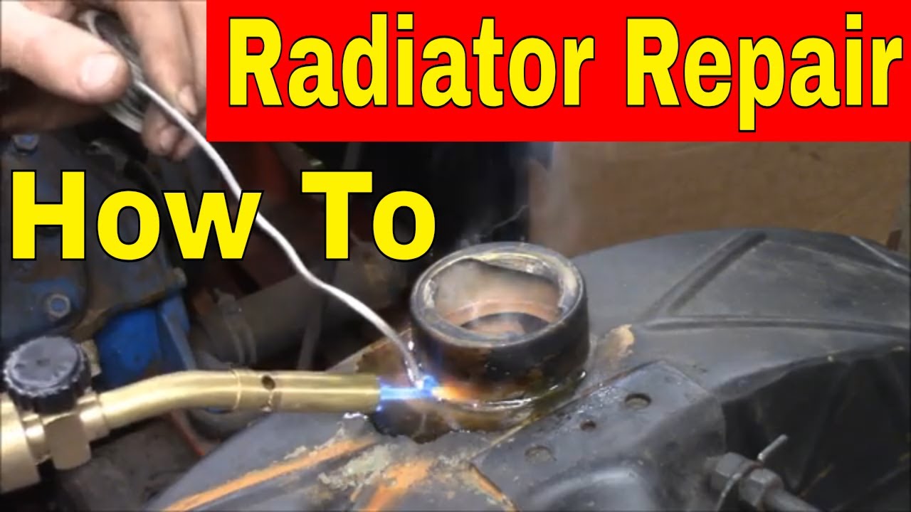 Radiator Repair, Plumbing Solder vs Brazing, Car Cooling System Fix, DIY Auto Maintenance