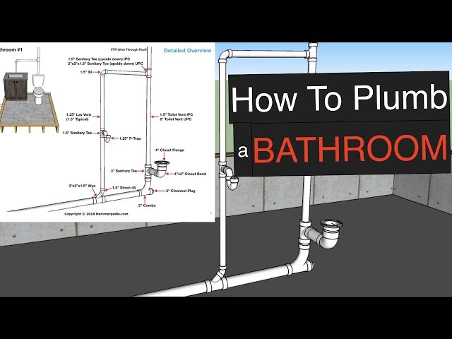 Can You Use Same Plumbing From Shower For Toilet?