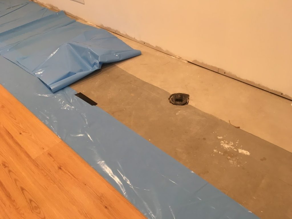 Cap That Covers Where Plumbing Comes Out Of Floor