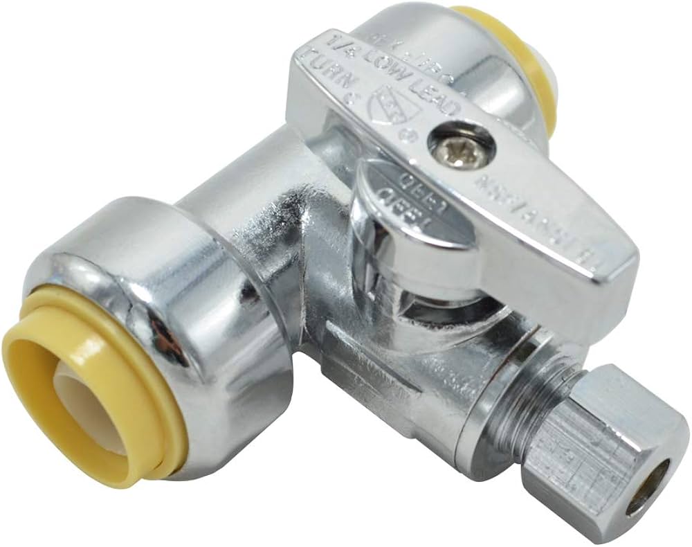 Compression Plumbing T With Shutoff 1/4×1/4×1/4 Guide