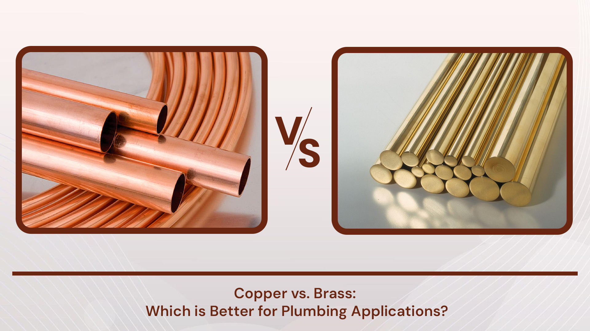 Copper vs. Lead: Why Copper Wins for Safe Water Lines