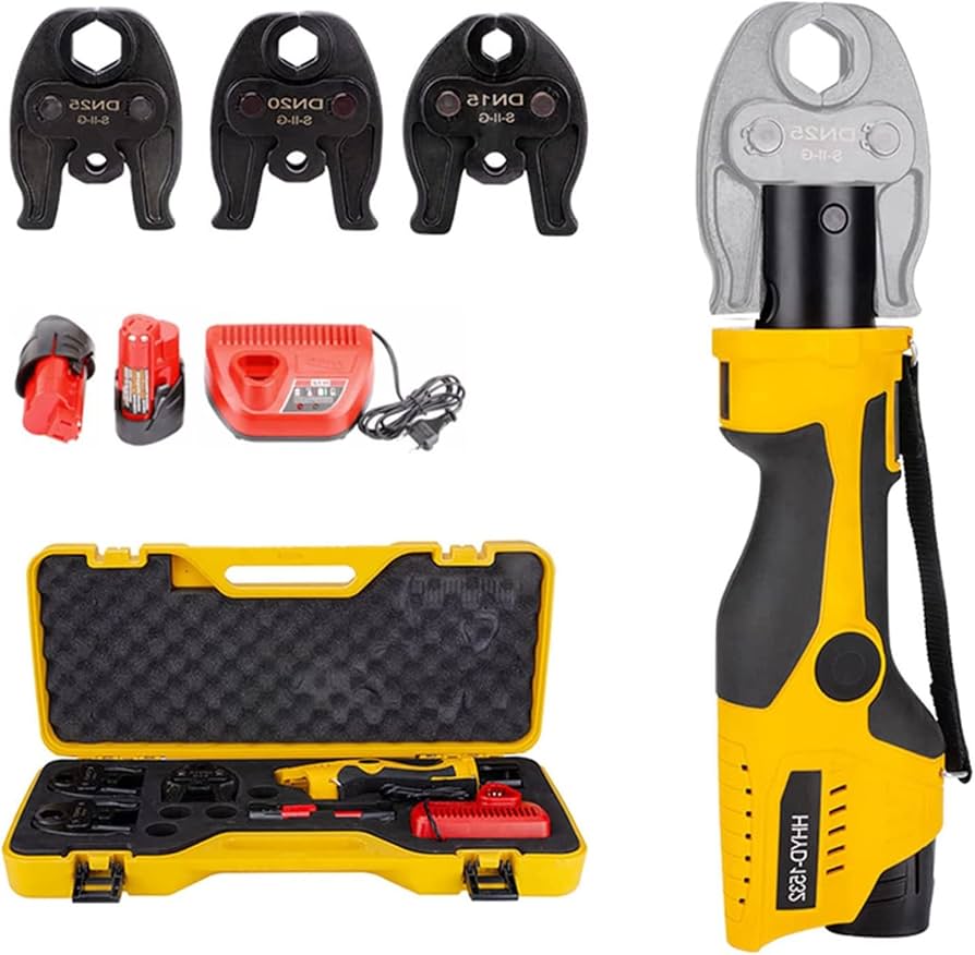 Best Cordless Plumbing Pressing Tool Kit 1/2″ to 2″