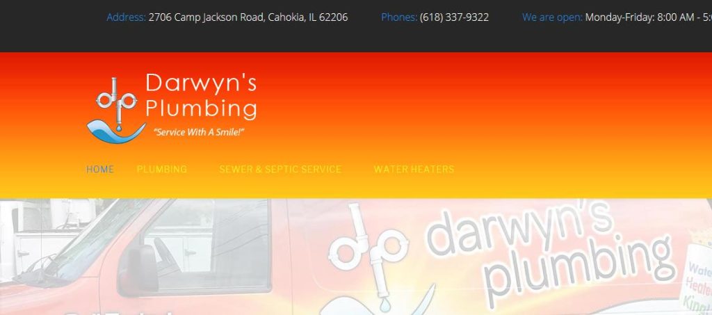 Darwyn'S Plumbing 2702 Camp Jackson Rd Cahokia Il 62206