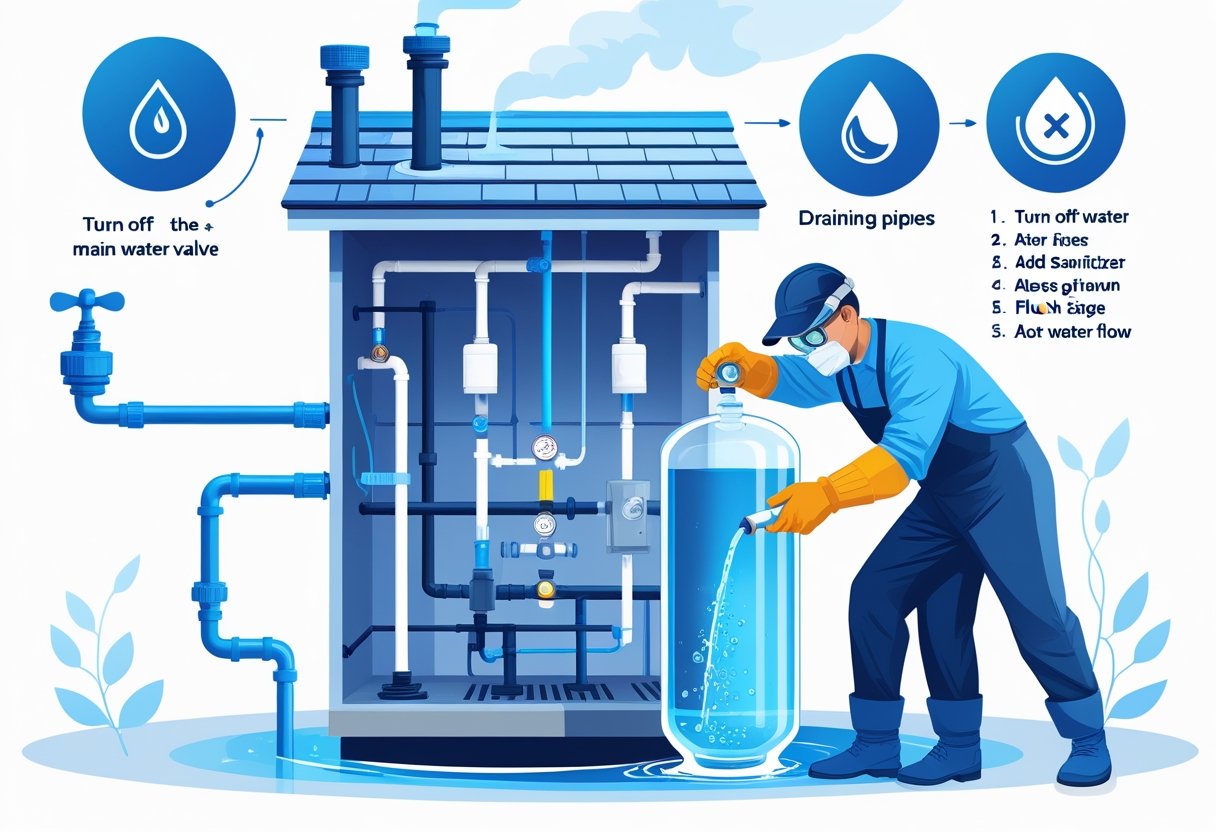 Disinfect House Plumbing: How Long to Leave Bleach In?