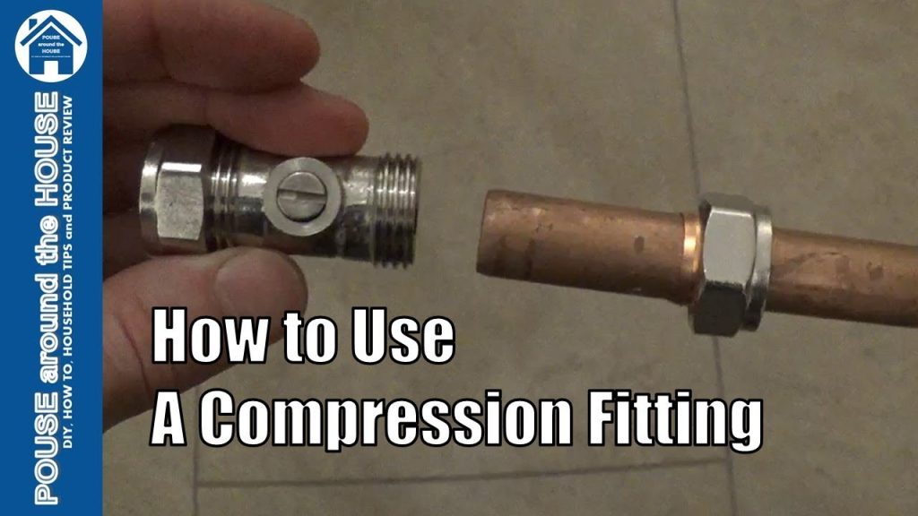 Do I Need Tiny Brass Ring Compression Fitting Plumbing