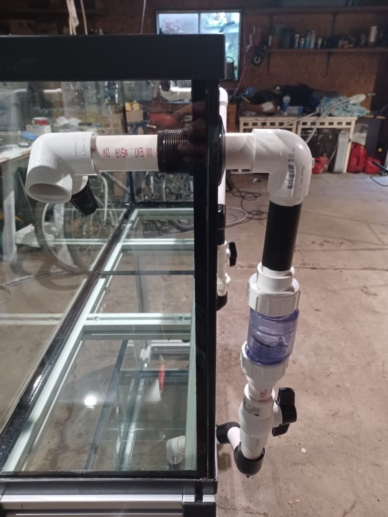 Drilling Plumbing A 55 Gallon Aquarium Only One Hole