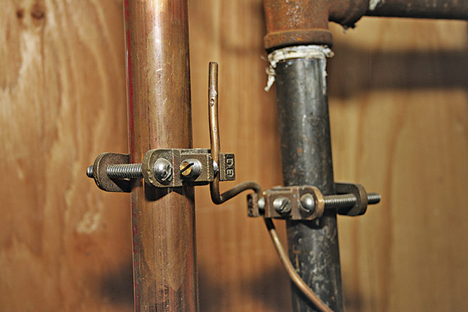 Grounding via Plumbing & Ground Rods: The Safe Way