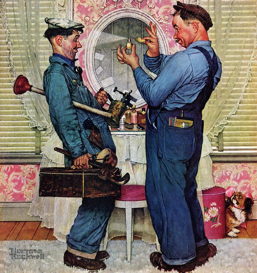 Norman Rockwell’s The Plumber: Art Analysis & History