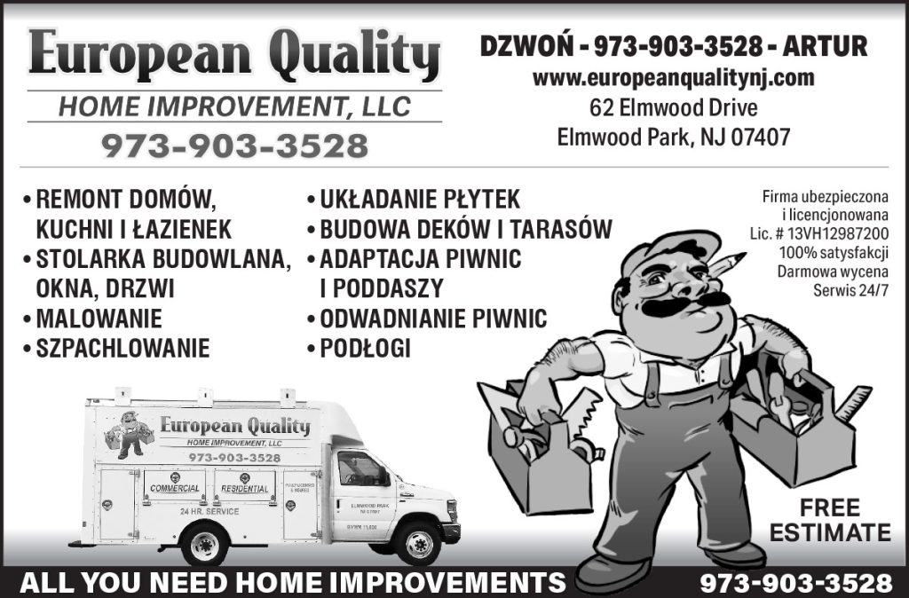 European Quality Plumbing & Home Improvement Elmwood Park Nj