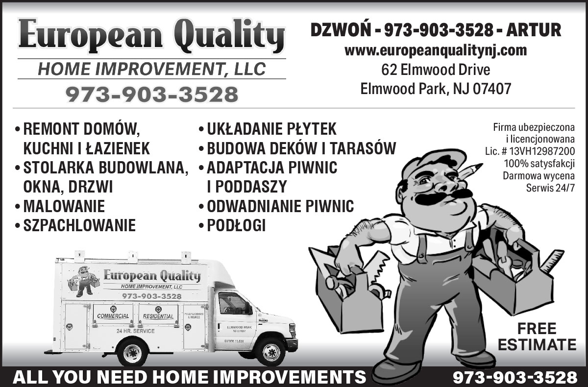 European Quality Plumbing & Home Improvement NJ Review