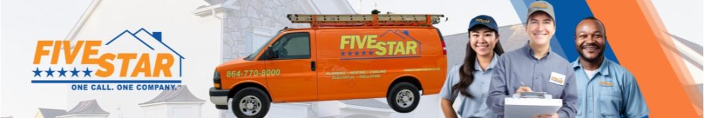 Five Star Heating And Plumbing In Greer South Carolina