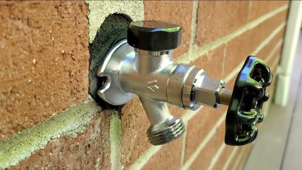 Fix Plumbing Behind Wall Where Hose Spigot Is Located
