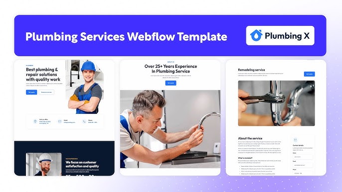 Fontanero: Best Free HTML5 Plumbing Website Template