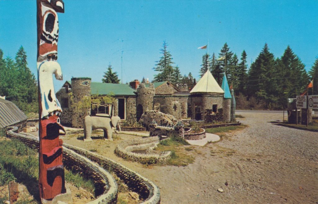 George Plumb Home Made Out Of Bottles In Canada