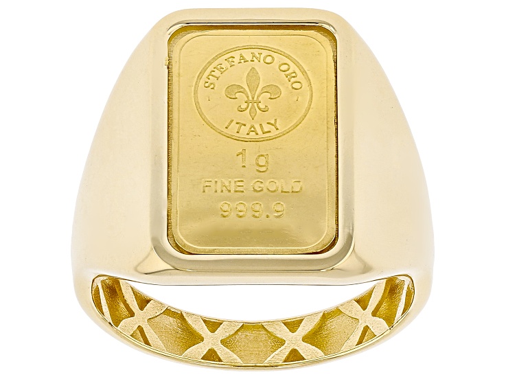 Gold International Ingot 14K Plumb Gold Ring Guide