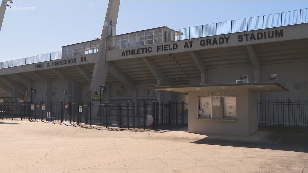 Grady High School Field Field Sponsored By Superior Plumbing