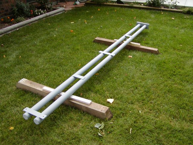 DIY Ham Radio Antenna Tilt Base Using 2 Plumbing Pipes