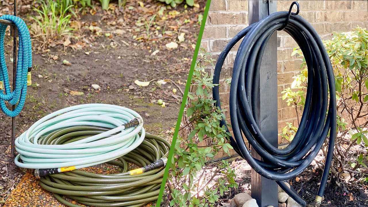 Connect 1/2 Inch House Plumbing to 5/8 Garden Hose