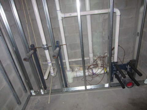 How Big Does A Plumbing Chase Need To Be?