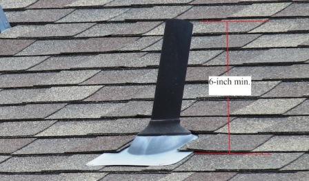 How Far Should Plumbing Vent Extend Above Roof?