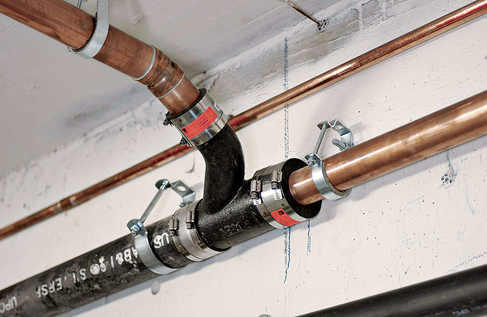 How to Install a Plumbing T for PVC Waste Stack
