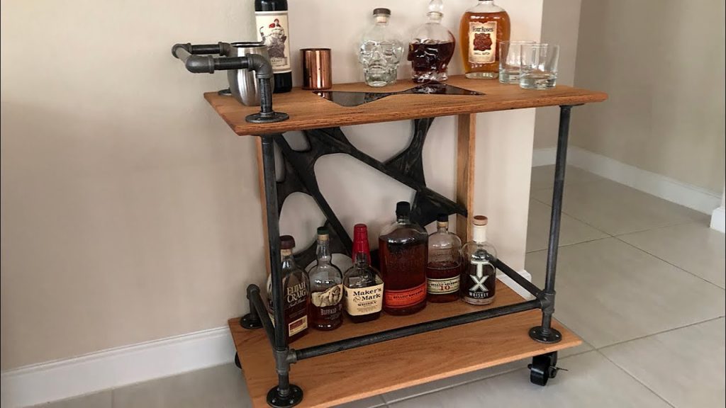 How To Build A Liquor Cart Cast Iron Plumbing