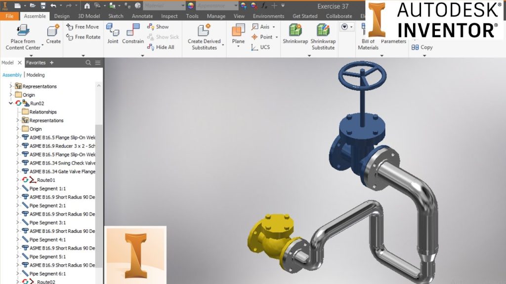 How To Design Plumbing Through Solids In Inventor Autocad