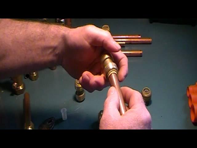 How To Do Plumbing With Copper Pipe Without Soldering