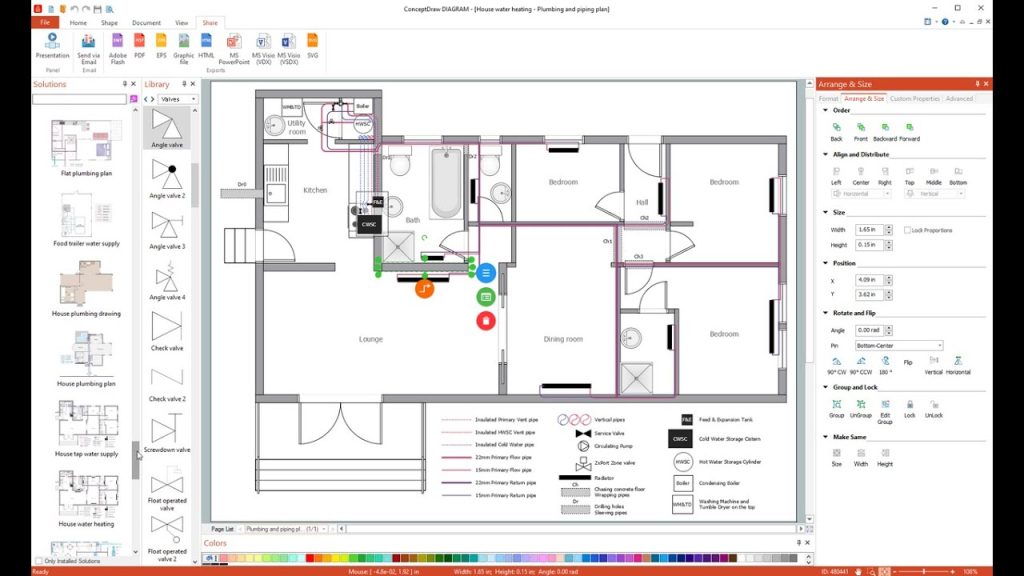How To Draw A Map Of Plumbing Plan Retrospectively