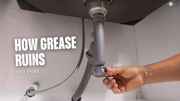 How To Get Packed Grease Out Of Plumbing Pipes