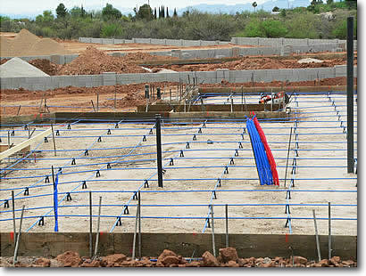 How To Get Plumbing In A Post Tension Slab
