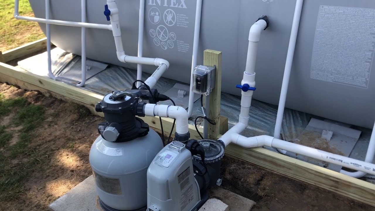 How To Hard Plumb A Hayward Above Ground Pool