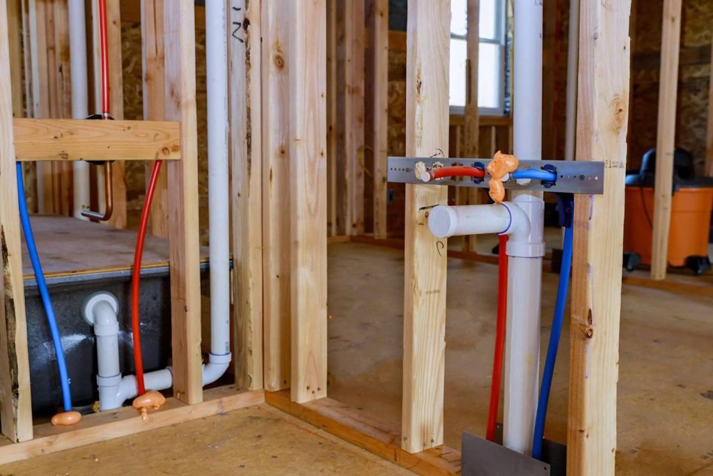 How To Indicate Rough Plumbing In New Construction Plan