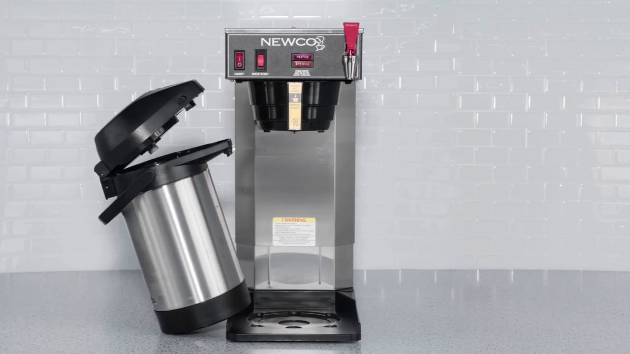 How to Install a Newco Plumbed-In Coffee Brewer