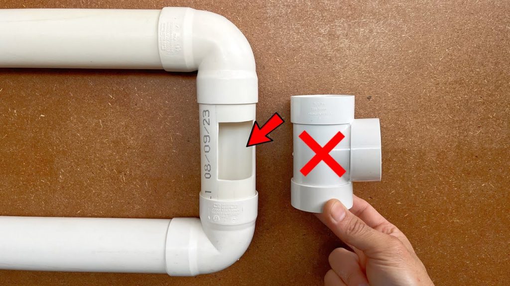 How To Install A Tee Into A Plumbing Pipe