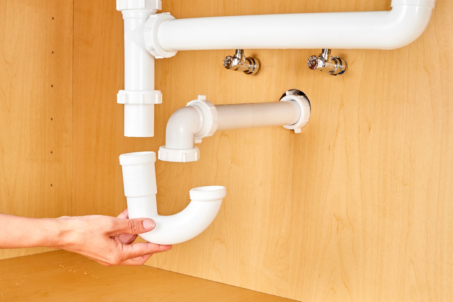 How To Install Plumbing For A Double Kitchen Sink
