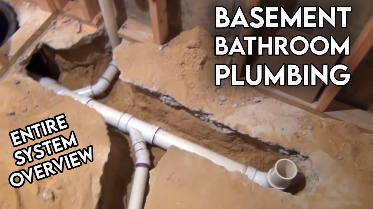 How To Install Plumbing For Shower In A Basement