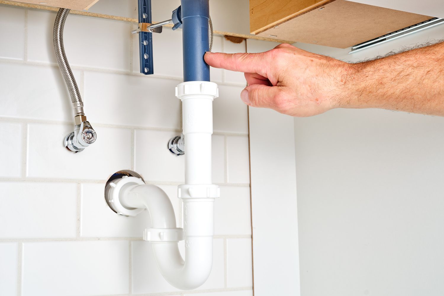How to Install Plumbing Under Your Bathroom Sink