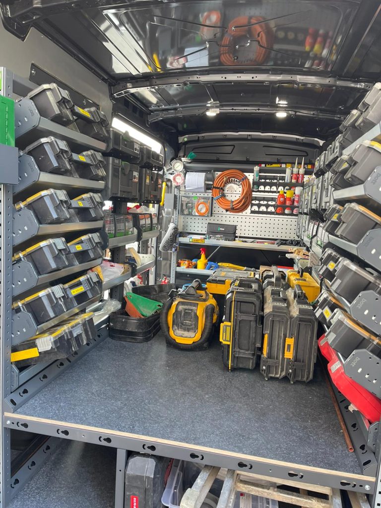 How To Lay Out Plumbing Parts In A Van