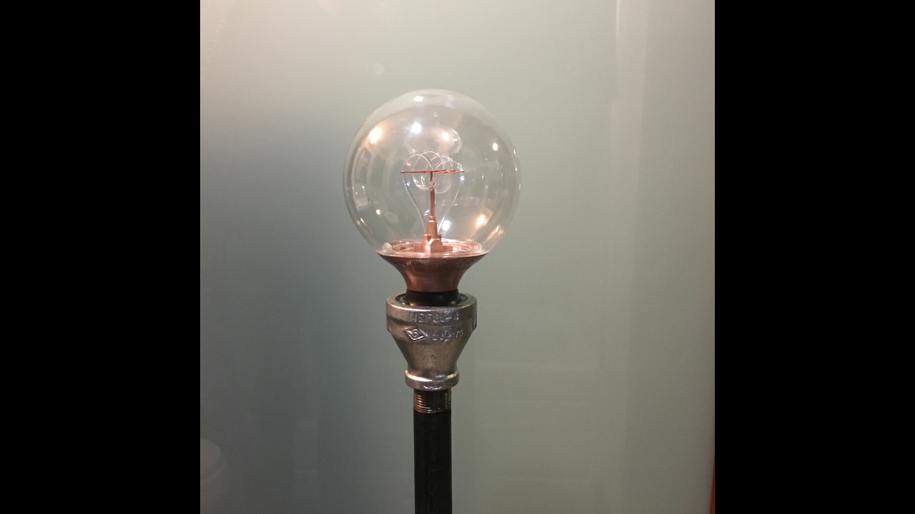 Install Light Socket on Plumbing Pipes