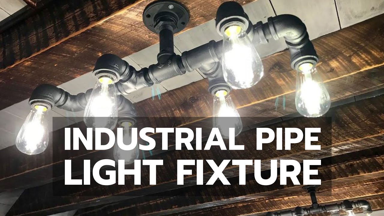 DIY Guide: How To Make A Ceiling Light Out Of Plumbing