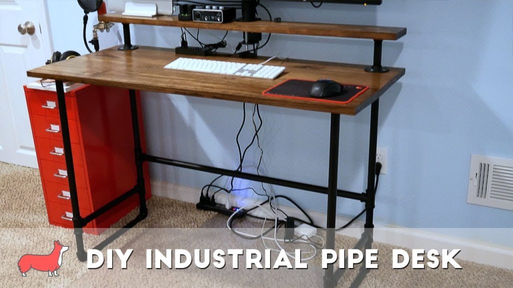 How To Make A Desk Out Of Plumbing Pipe