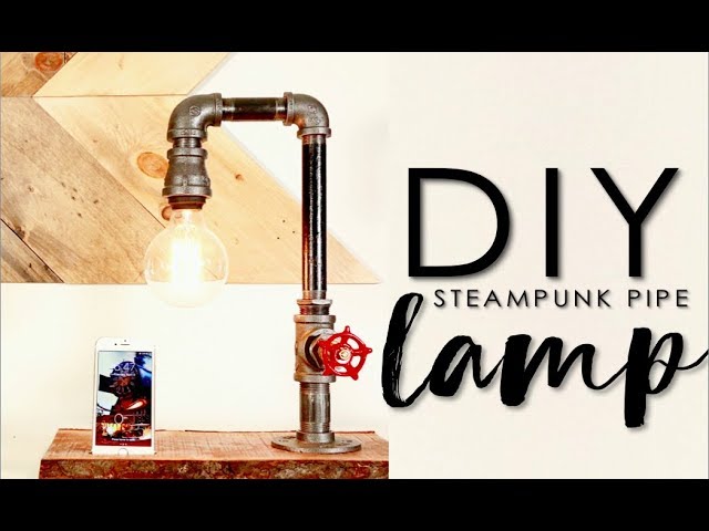DIY Industrial Pipe Lamp: Easy Step-by-Step Guide