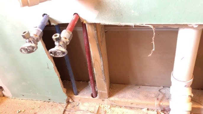 Move Sink Plumbing: Floor to Wall Guide